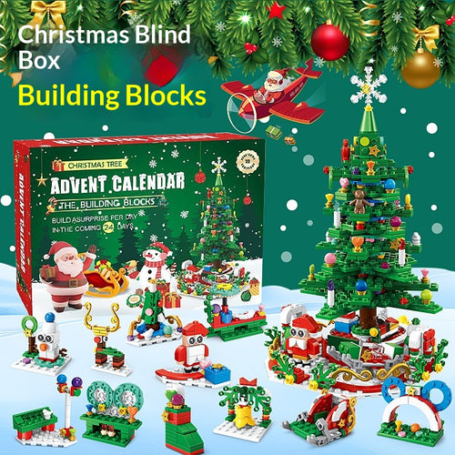 Calendario de Adviento Pueblo Navideño Deluxe – Bloques de Construcción 24 Días