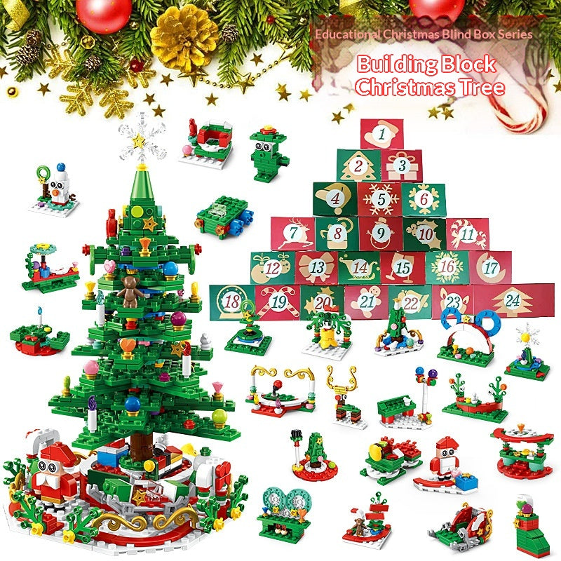 Calendario de Adviento Pueblo Navideño Deluxe – Bloques de Construcción 24 Días