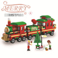 Tren de Navidad – Set de Bloques de Construcción